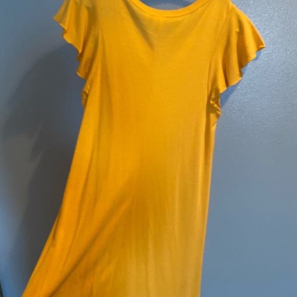 Gap Yellow Sun Dress - Sz Small Tall - Picture 3 of 5